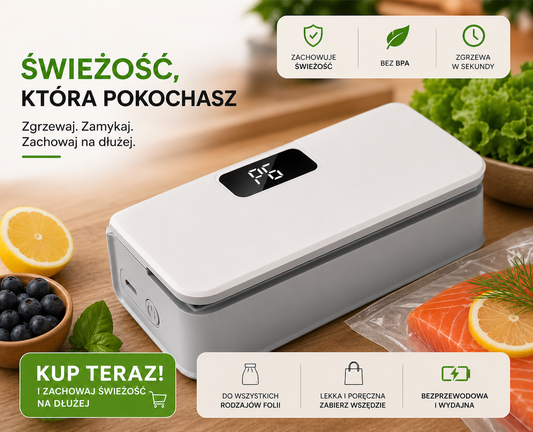 Pakujka Seal™ – Mini Zgrzewarka do Folii